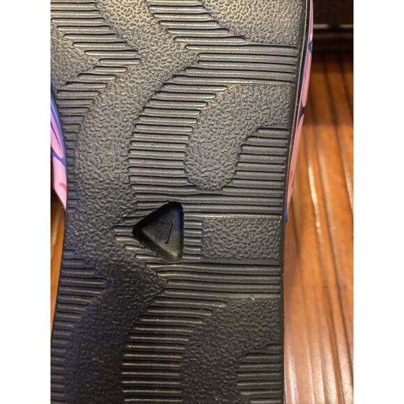 GOATS Black/Blue Floral Comfortable Slip On Slide Sz 7 Women New Nordstrom - Picture 5 of 5